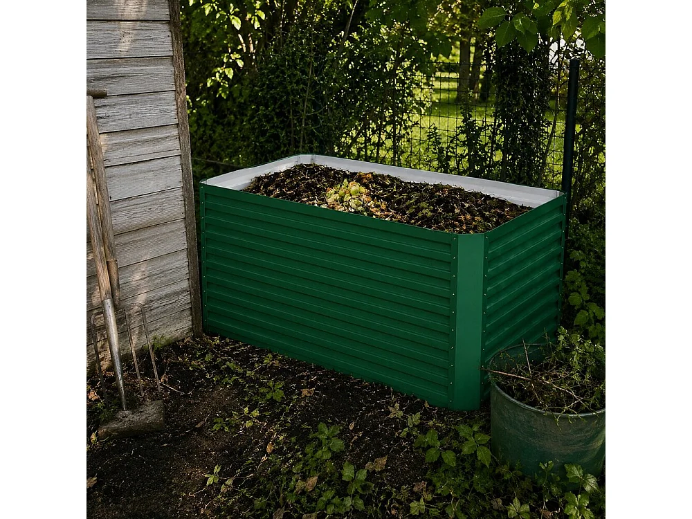 Komposter grün 120x60x80 garten