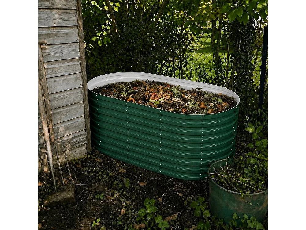 Komposter grün 200x100x80 garten