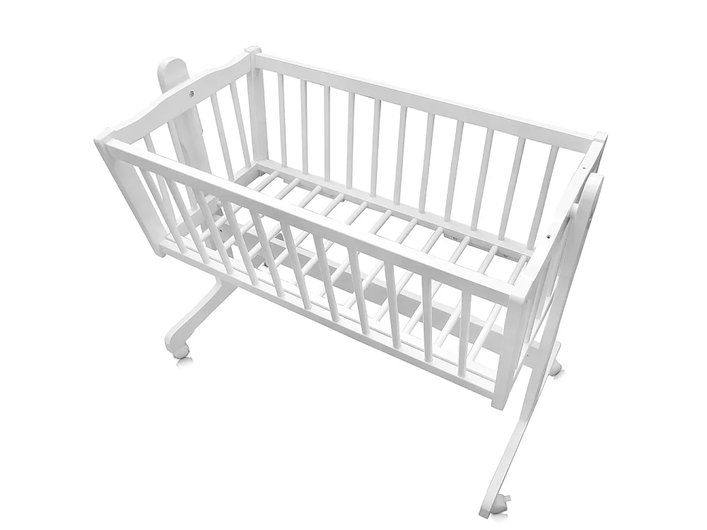 Lit bébé blanc 102.5x53x140
