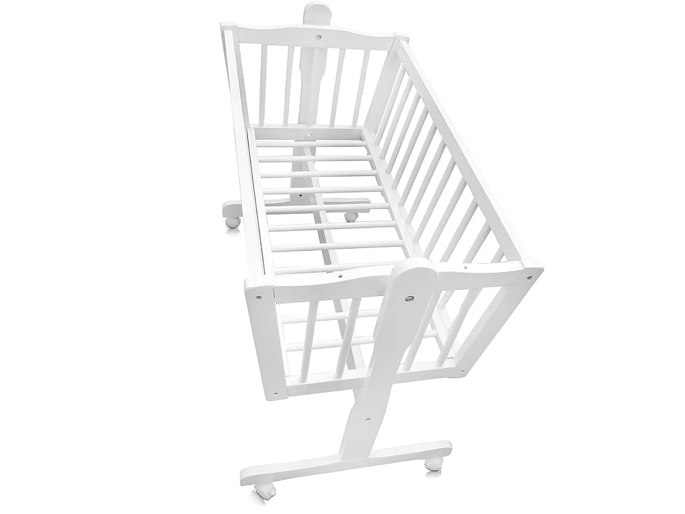Lit bébé blanc 102.5x53x140