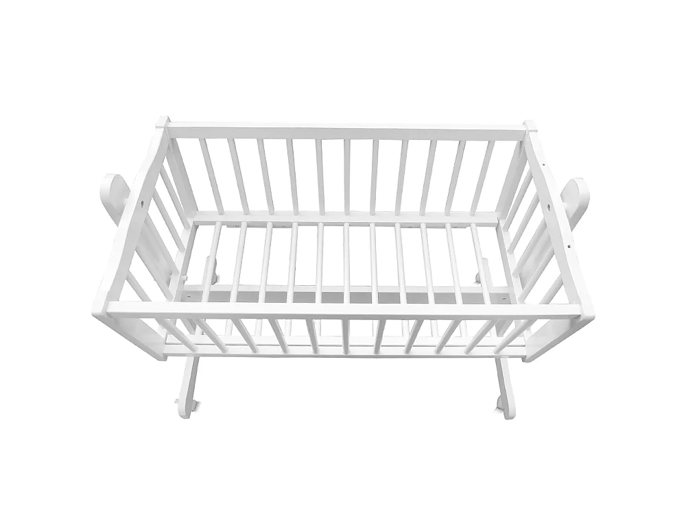Lit bébé blanc 102.5x53x140