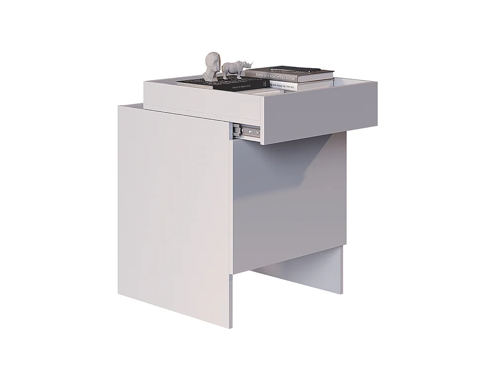 Saugroboterschrank weiß 50x50x67.5 dustin