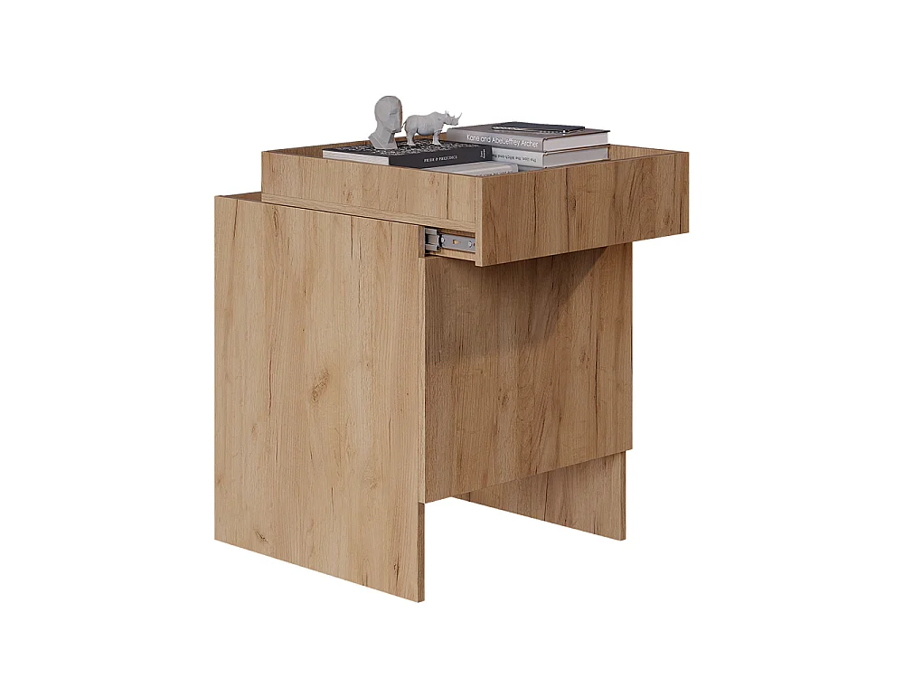 Saugroboterschrank  goldkraft eiche 50x50x67.5 dustin