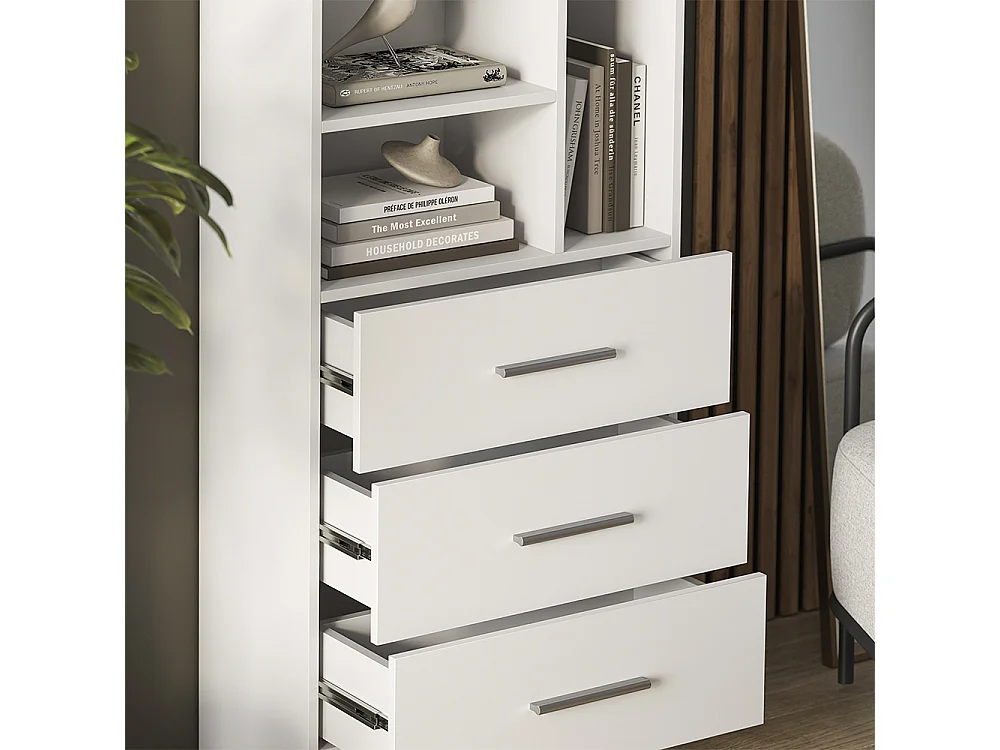 Universele kast wit 60x31.6x120 tomy