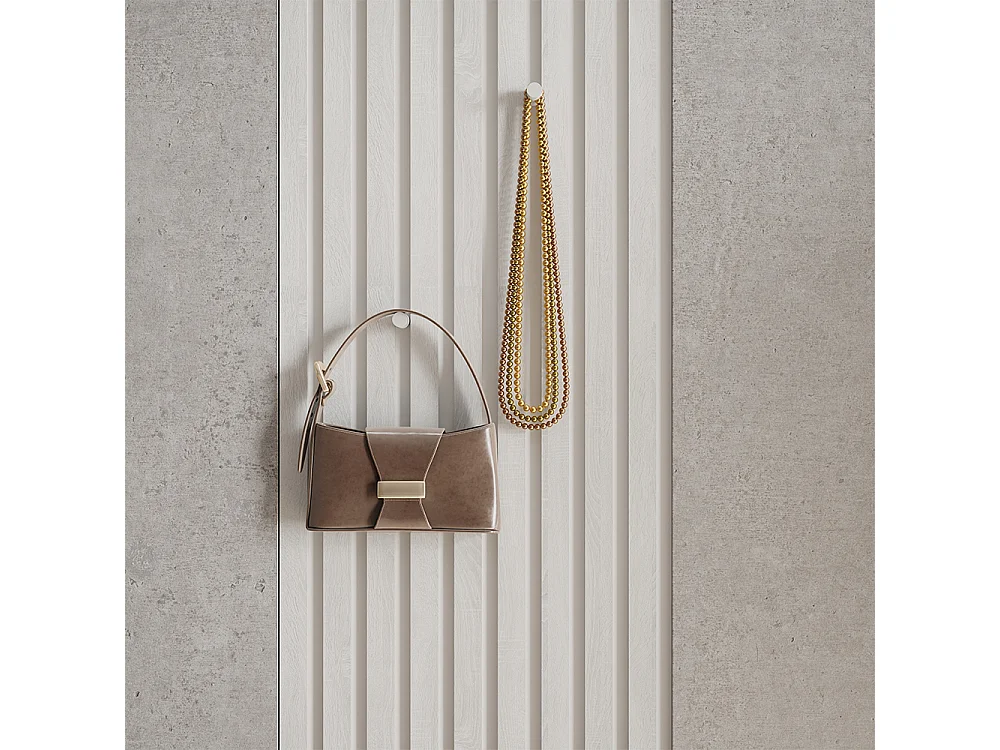 Panneau acoustique blanc 40x1.8x120 sonoa
