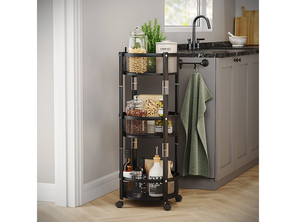 Trolley black 37.5x37.5x88 falto