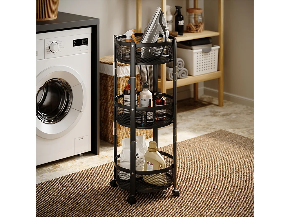 Trolley black 37.5x37.5x88 falto