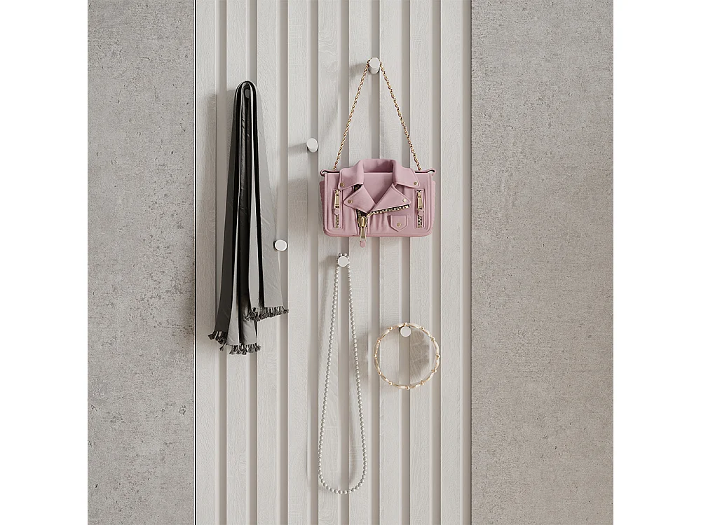 Panneau acoustique blanc 40x1.8x120 sonoa