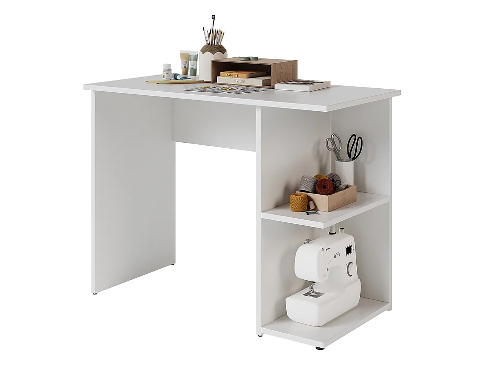 Bureau wit 100x50x76 simple