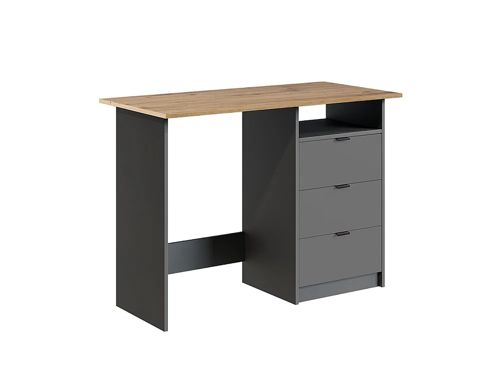Bureau anthracite/artisan 105x50x76.5 meiko
