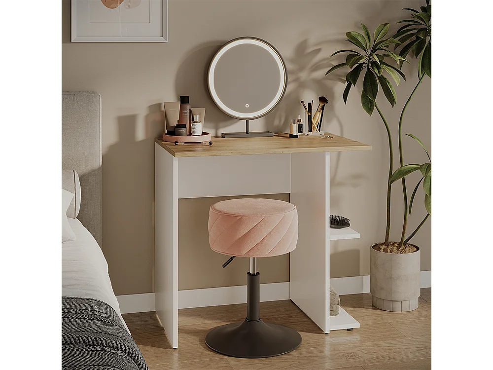 Bureau wit/kunstnijverheid 80x50x76 simple