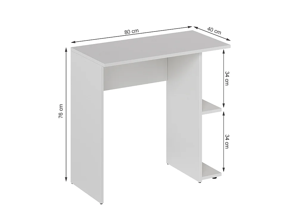 Biurko biały 80x40x76 simple
