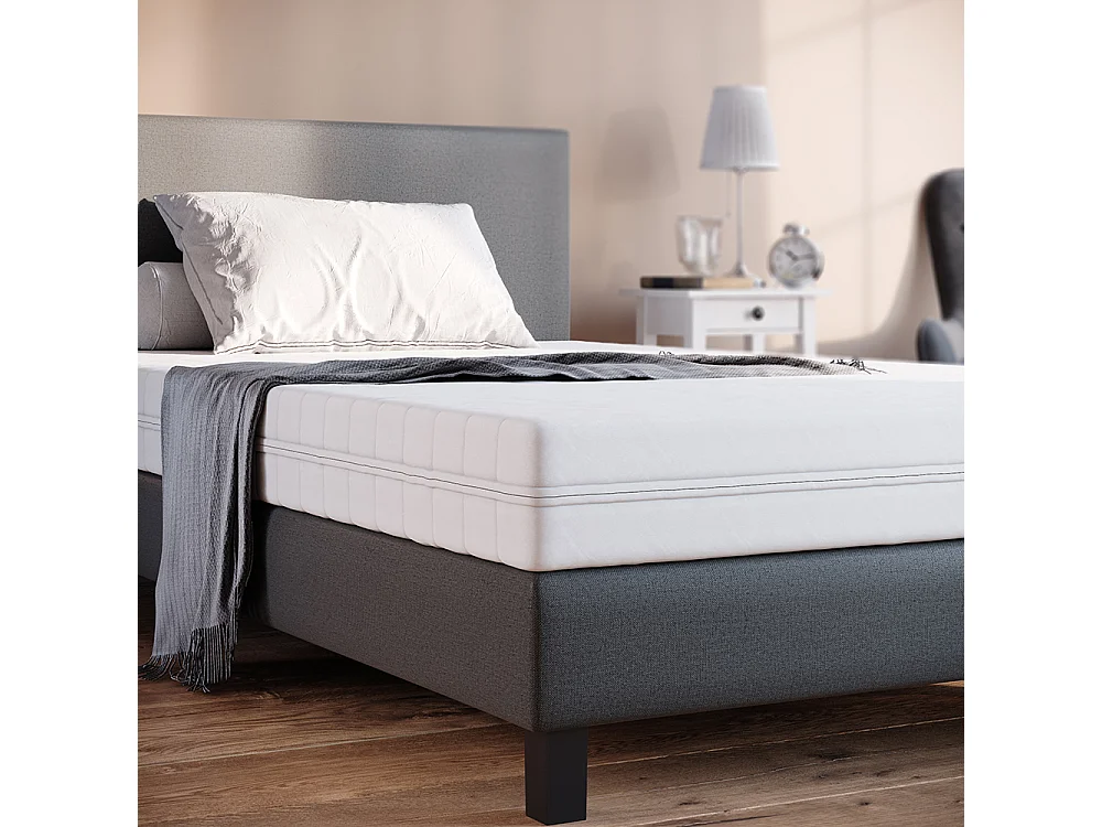 Matelas en mousse froide blanc 120x200x16