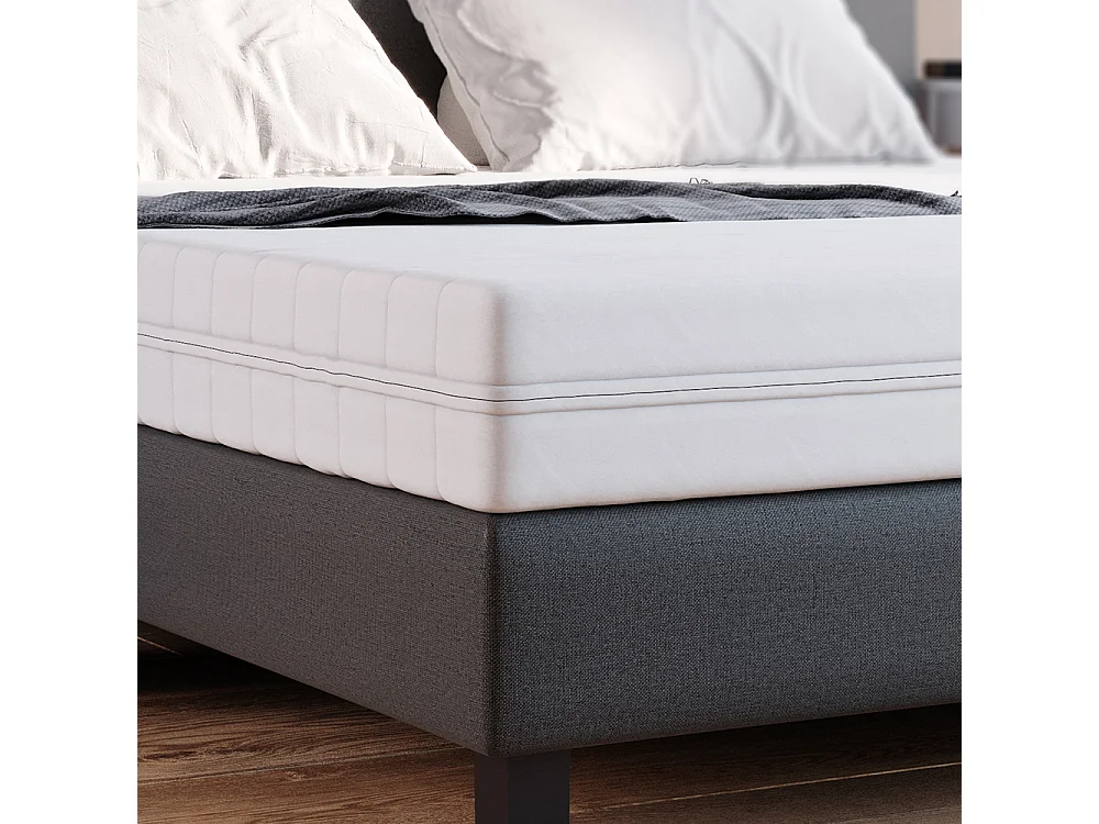Matelas en mousse froide blanc 180x200x16
