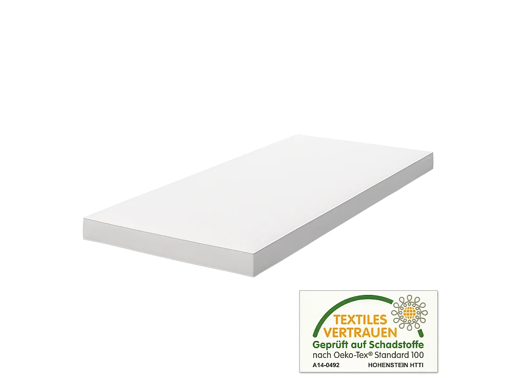 Colchão para crianças branco 90x200x10
