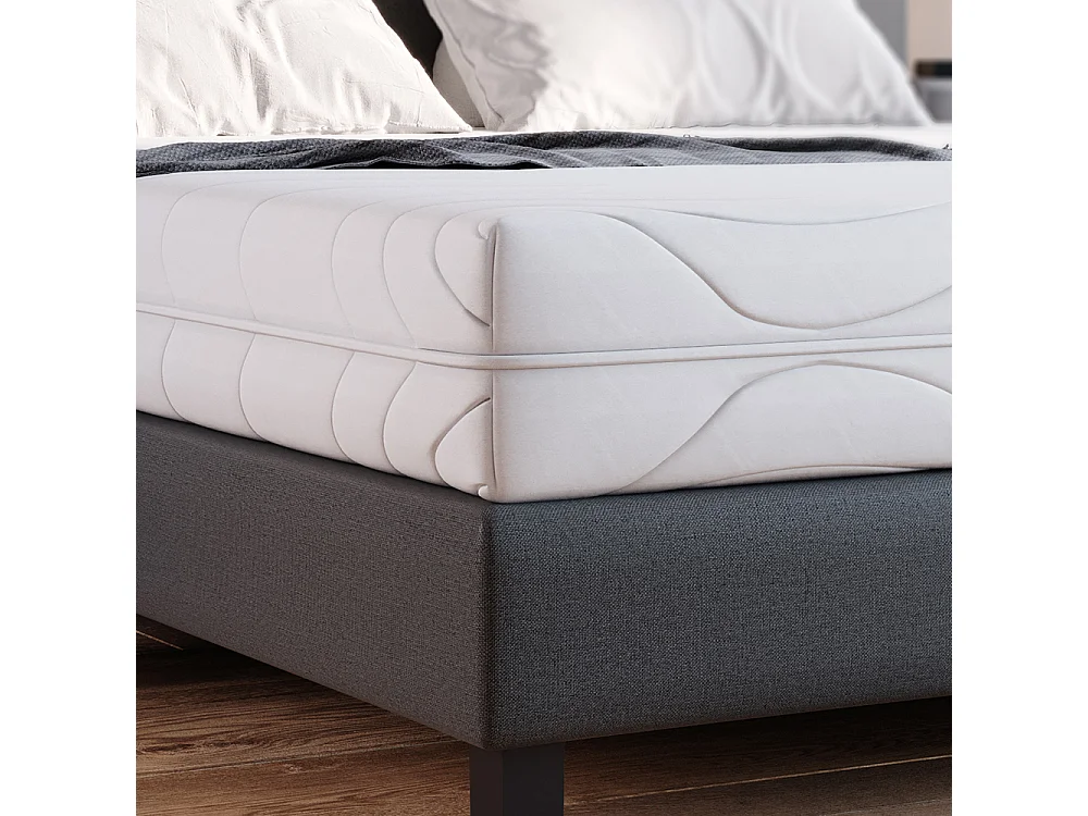 Matelas en mousse froide blanc 180x200x20
