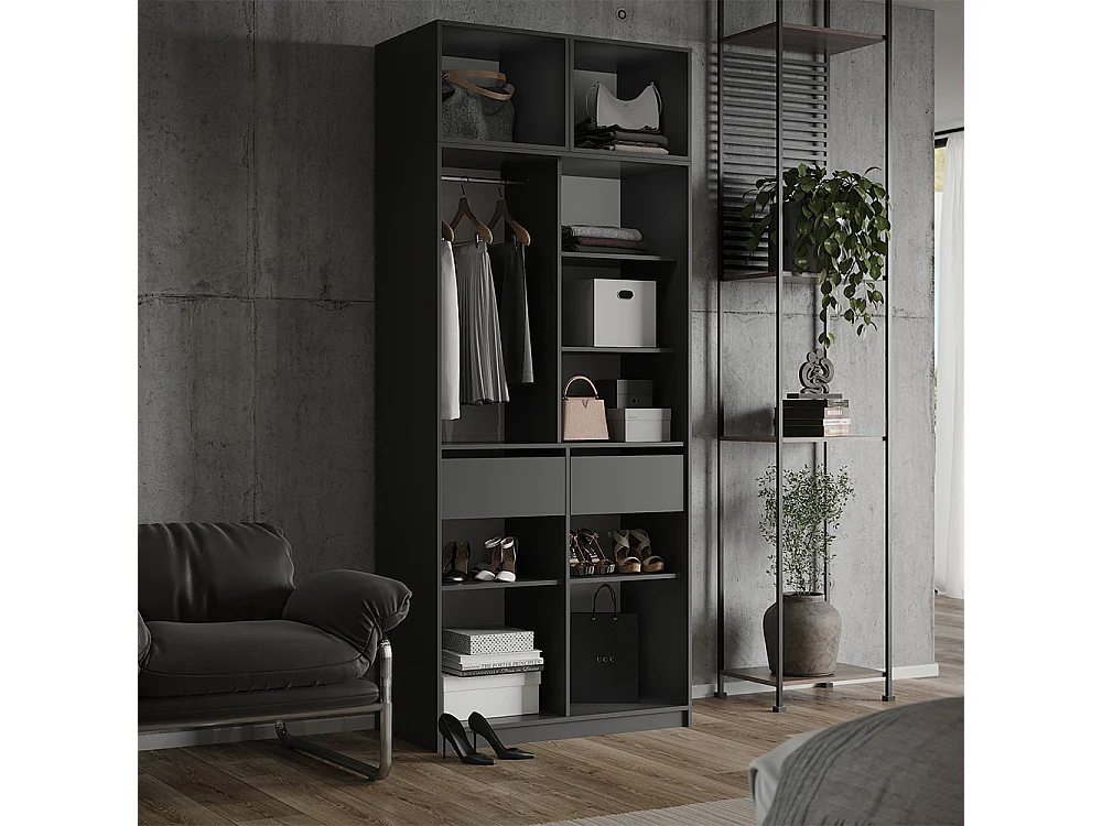 Armoire anthracite 50x50x40 elmo