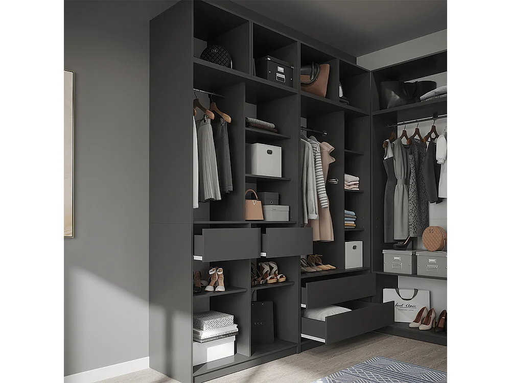 Armoire anthracite 50x50x40 elmo