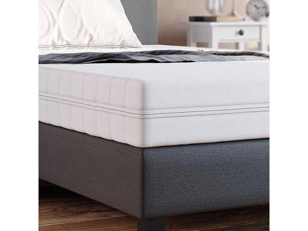Matelas en mousse froide blanc 140x200x16