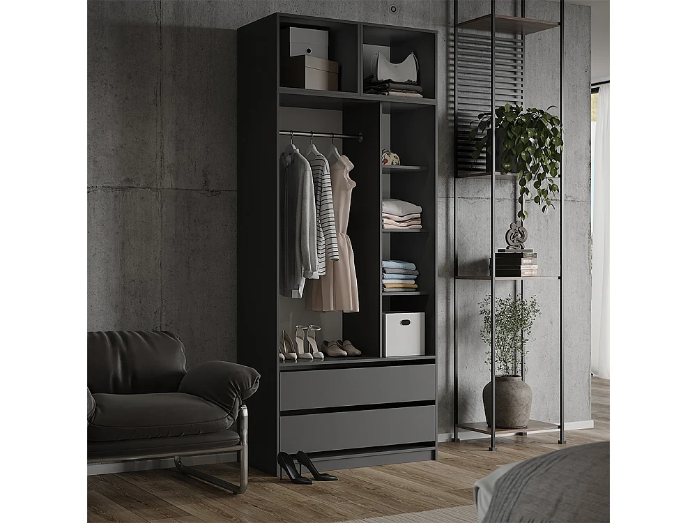 Armoire anthracite 50x50x40 elmo