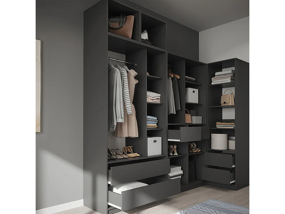 Armoire anthracite 50x50x40 elmo