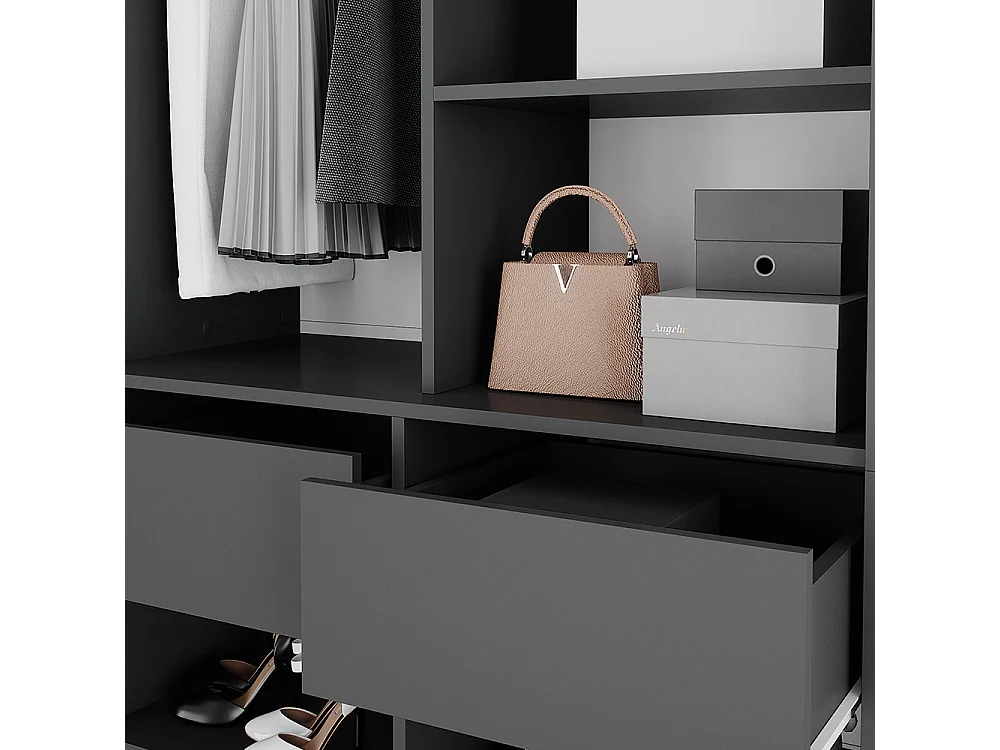 Armoire anthracite 50x20x200 elmo