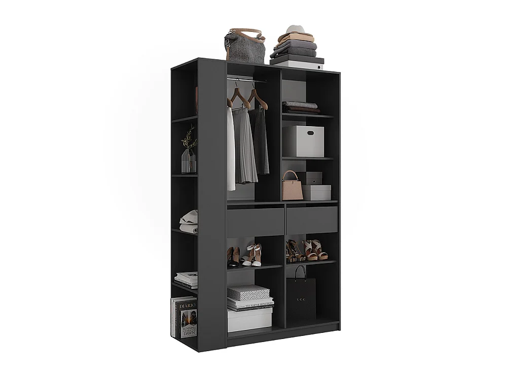 Armoire anthracite 50x20x200 elmo