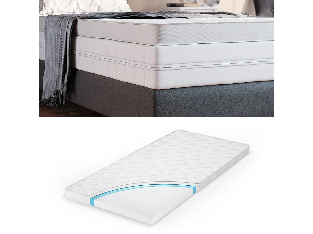 Protetor de colchão branco 200x90x6