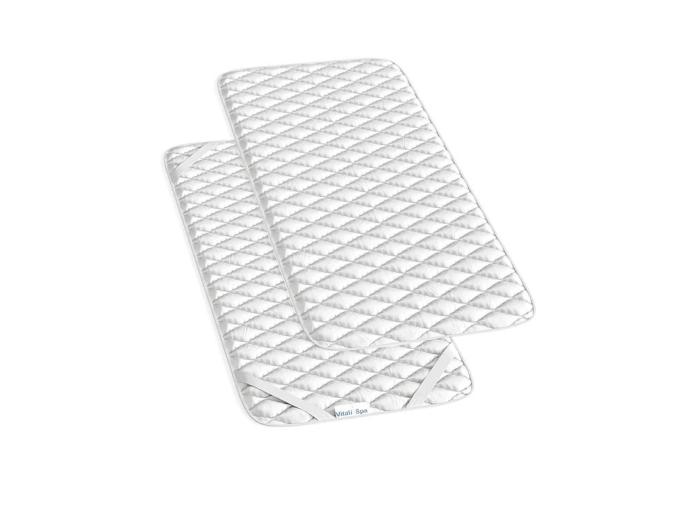 Protetor de colchão branco 90x200x2