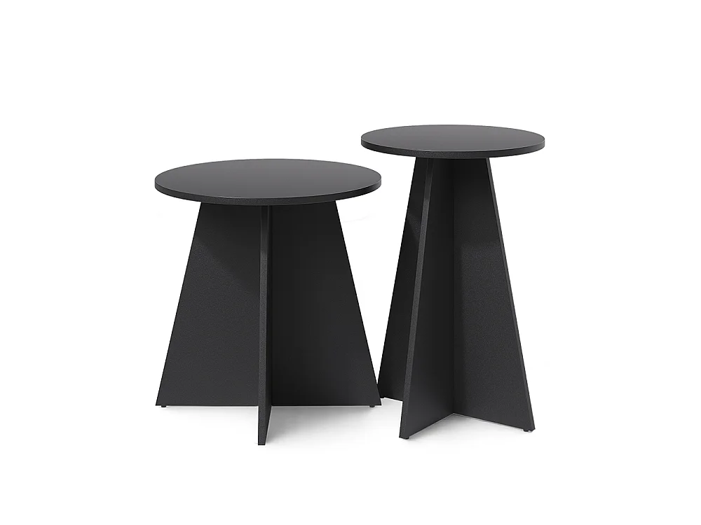 Table basse noir 40x40x50 forma