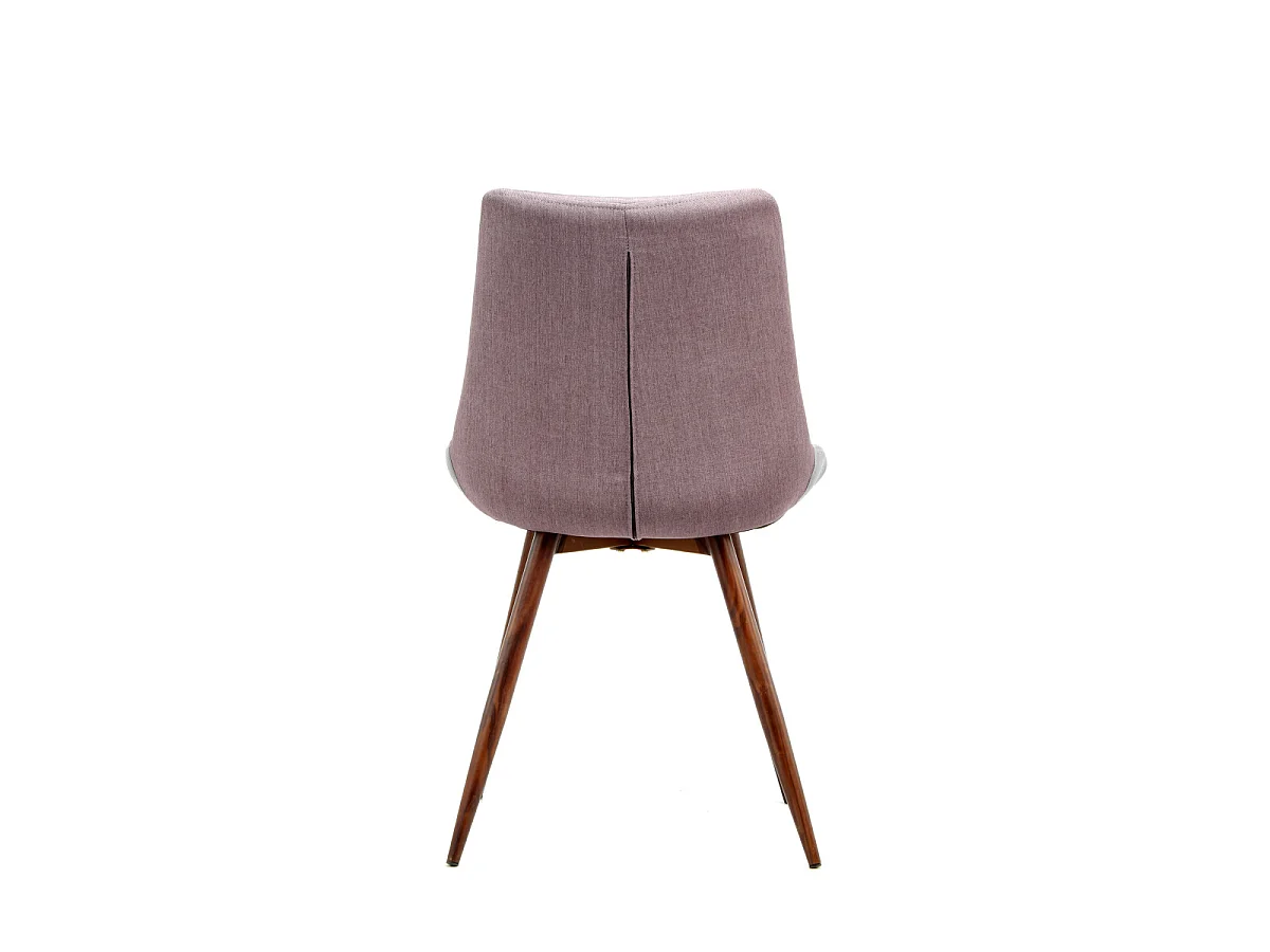 Lot de 2 Chaises Bicolores "Evergreen" 84cm Violet & Marron
