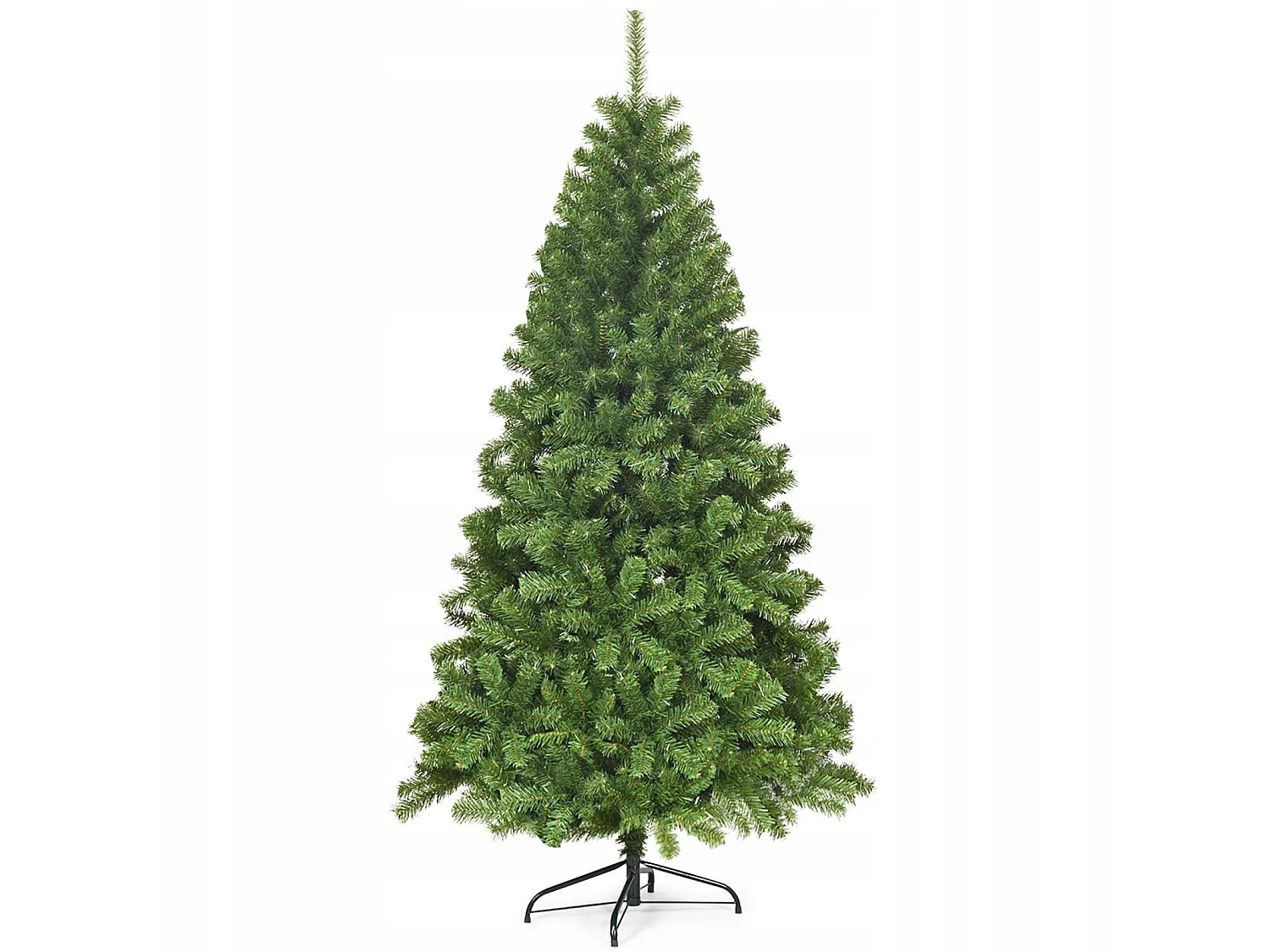 Albero di natale artificiale, abete su base, 180 cm