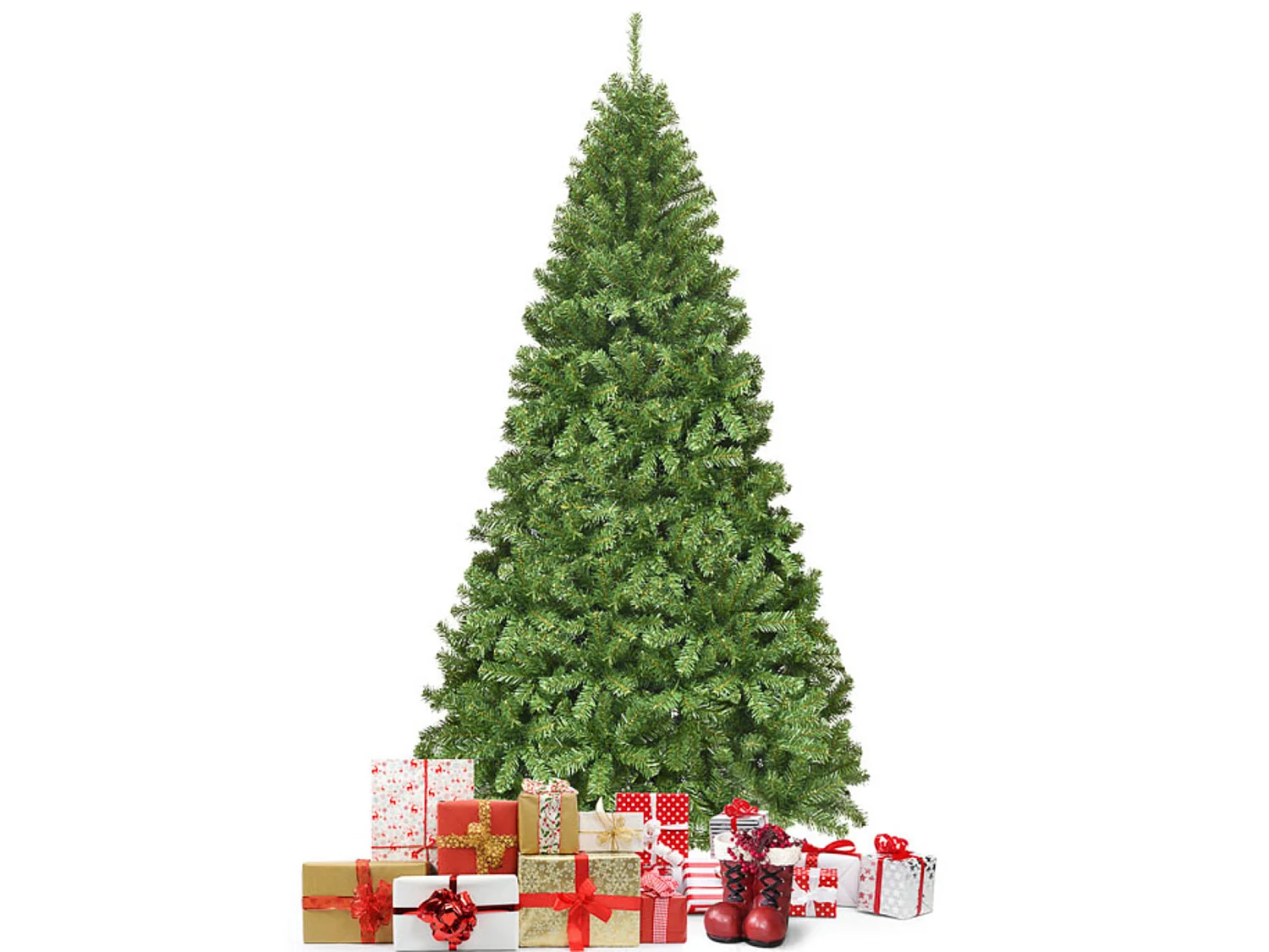 Albero di natale artificiale da 230 cm, abete, senza decorazioni