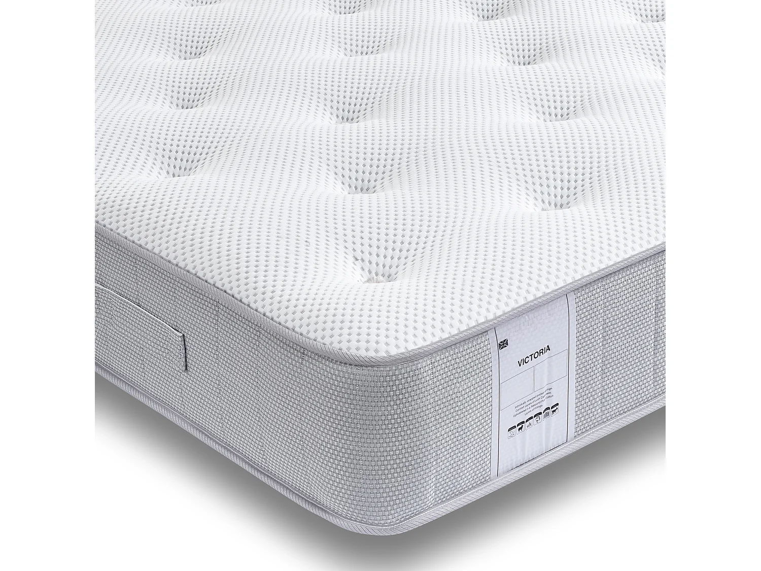 Victoria 2000 Pocket Sprung Cashmere Mattress Small Single