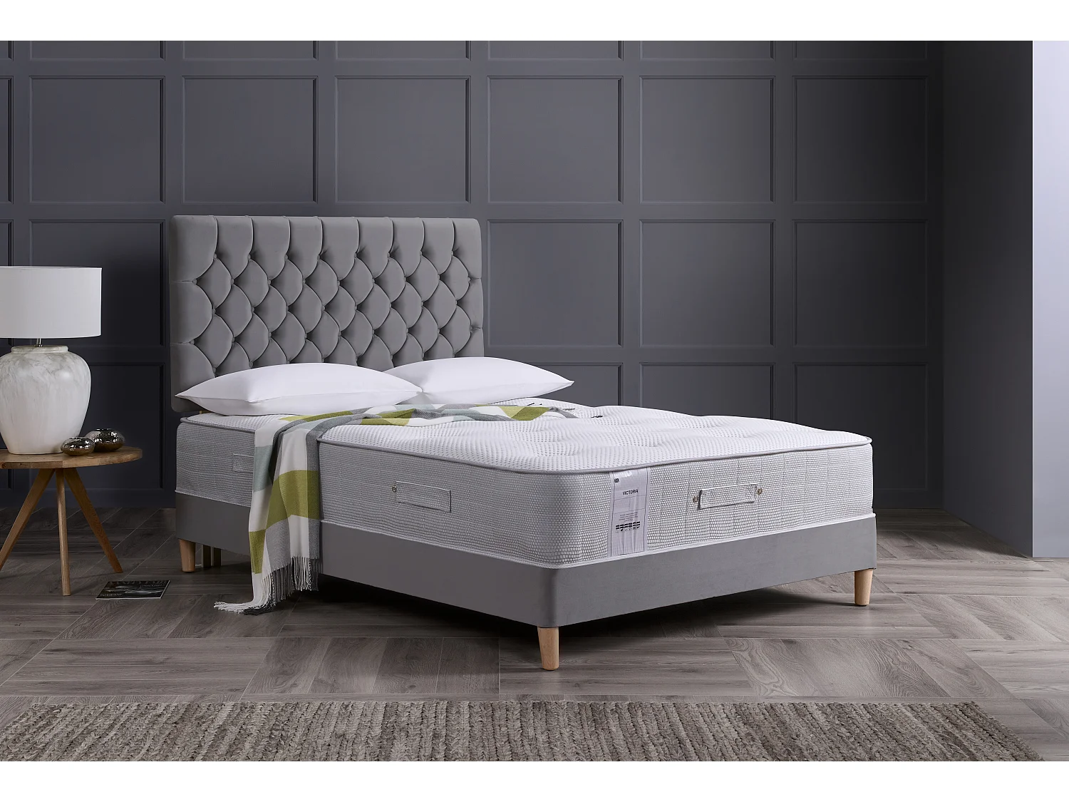 Victoria 2000 Pocket Sprung Cashmere Mattress Super King