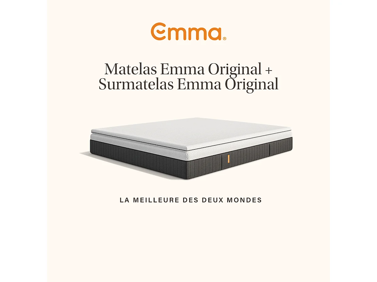 Ensemble Emma Emma Original Hybrid V2+Emma Topper