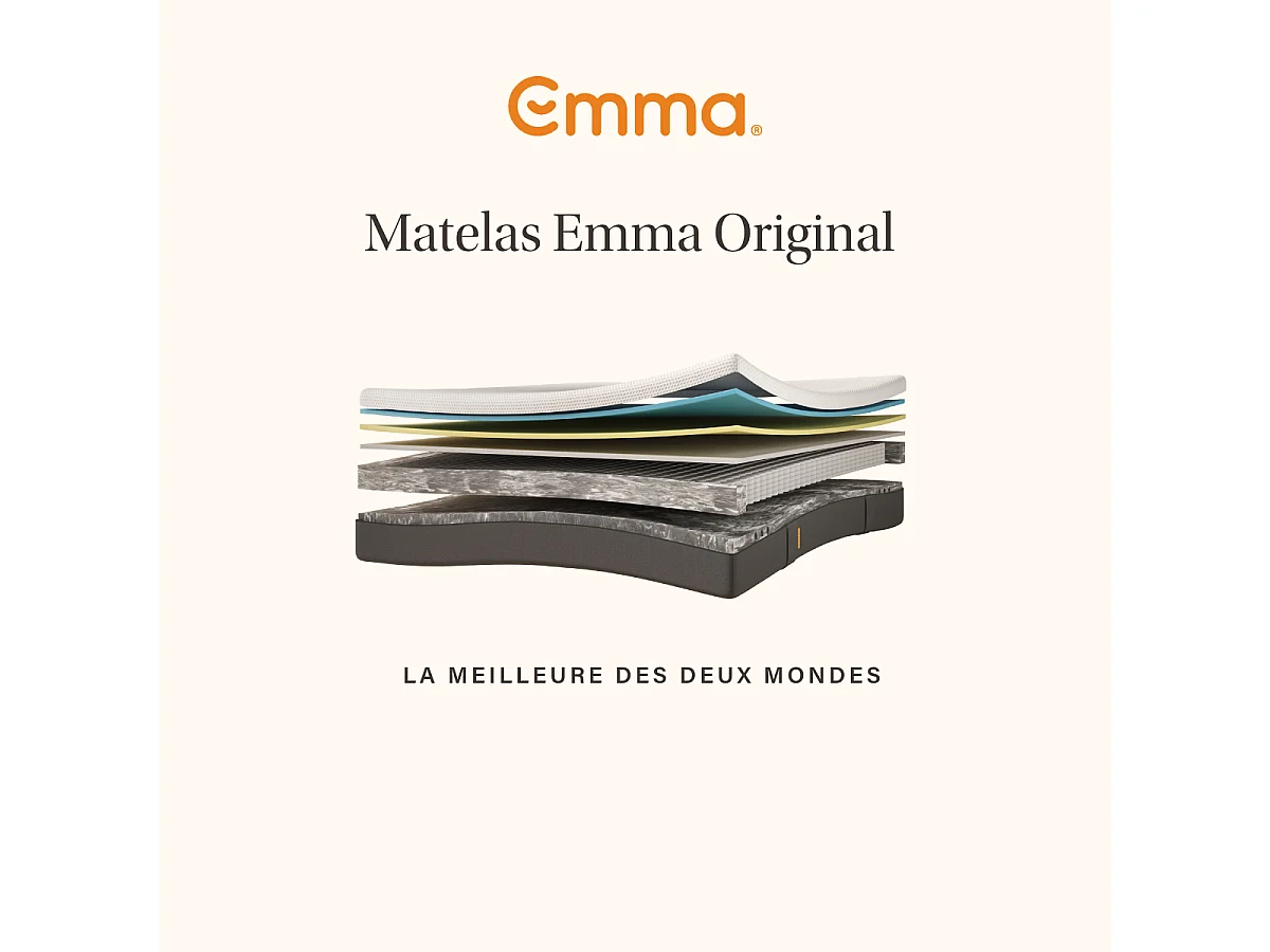 Ensemble Emma Emma Original Hybrid V2+Emma Topper