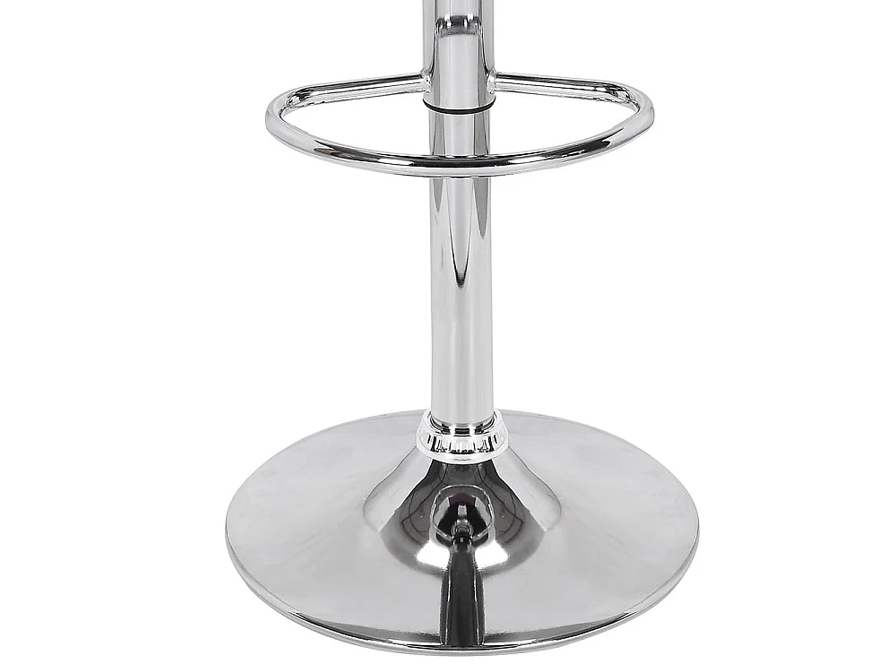 Set 2 Sgabelli Cucina Seduta Pelle Imbottita Sgabello Girevole Casa Bar Nero