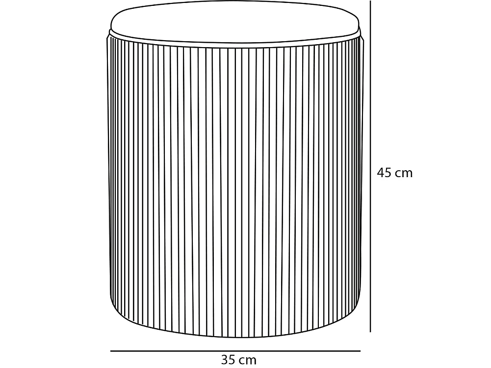 Pouf Contenitore Ecopelle Blu Decoro Oro Poggiapiedi Seduta Imbottita 35x45cm