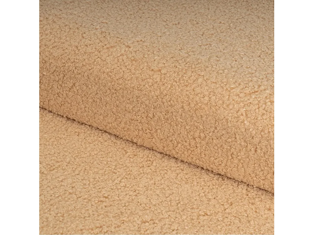 Pouf Baule Pieghevole Salvaspazio Beige Poggiapiedi Contenitore 38x38x38cm