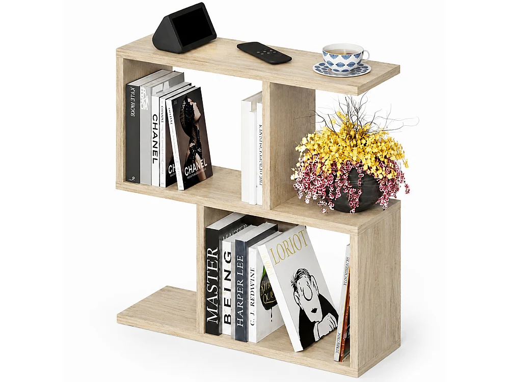 Tavolino da Caffè Rovere Tavolo S Divano Soggiorno Design Moderno 60x60x19.5 cm