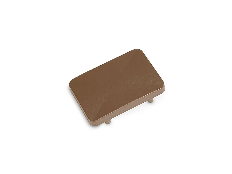 Kit complet clôture composite et aluminium à sceller H 1m80 L 7m20 marron teck