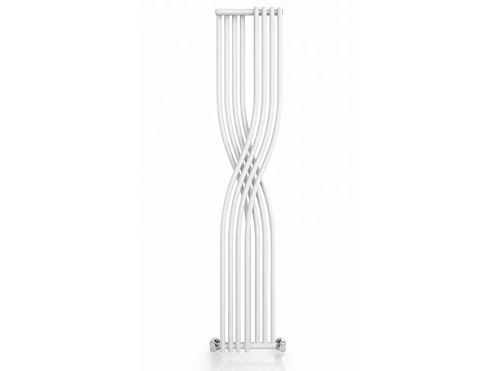 Tempo Style - Toalheiro aquecido 1775x450mm | 714W | Radiador de 8 elementos 2436BTU - Branco
