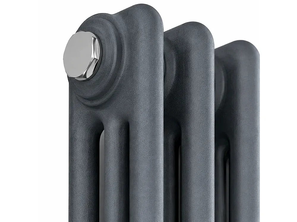Tempo Style - Radiador vertical 1800x198mm | 639W | 2318BTU com 4 elementos - Antracite