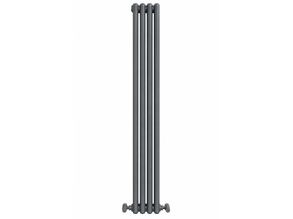Tempo Style - Radiador vertical 1800x198mm | 639W | 2318BTU com 4 elementos - Antracite