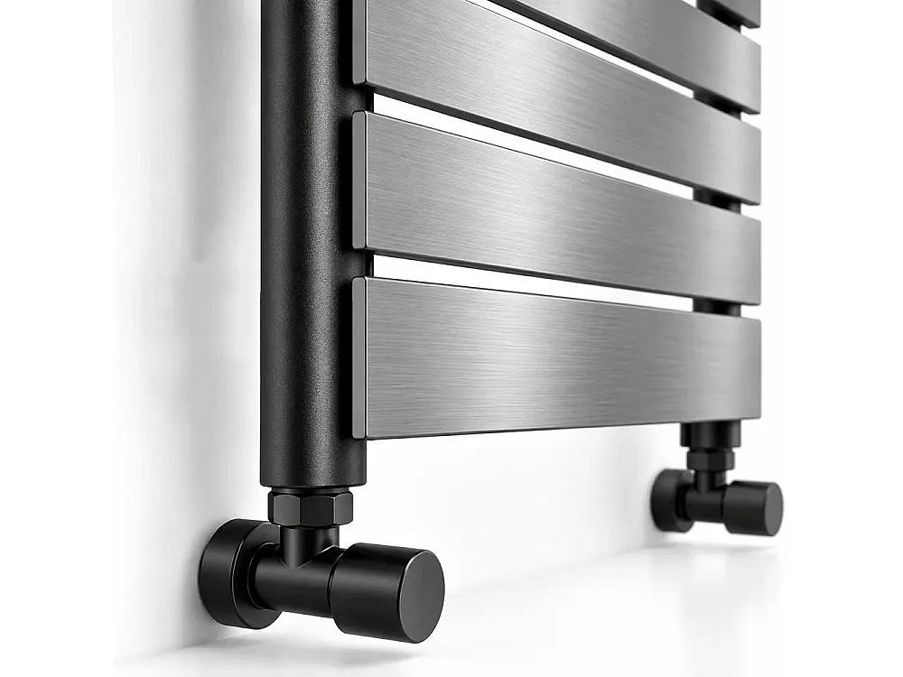 Tempo Style - Handdoekverwarmer 1200x500mm | 437W | 2216BTU 12-paneels radiator (3+4+5) Gunmetal