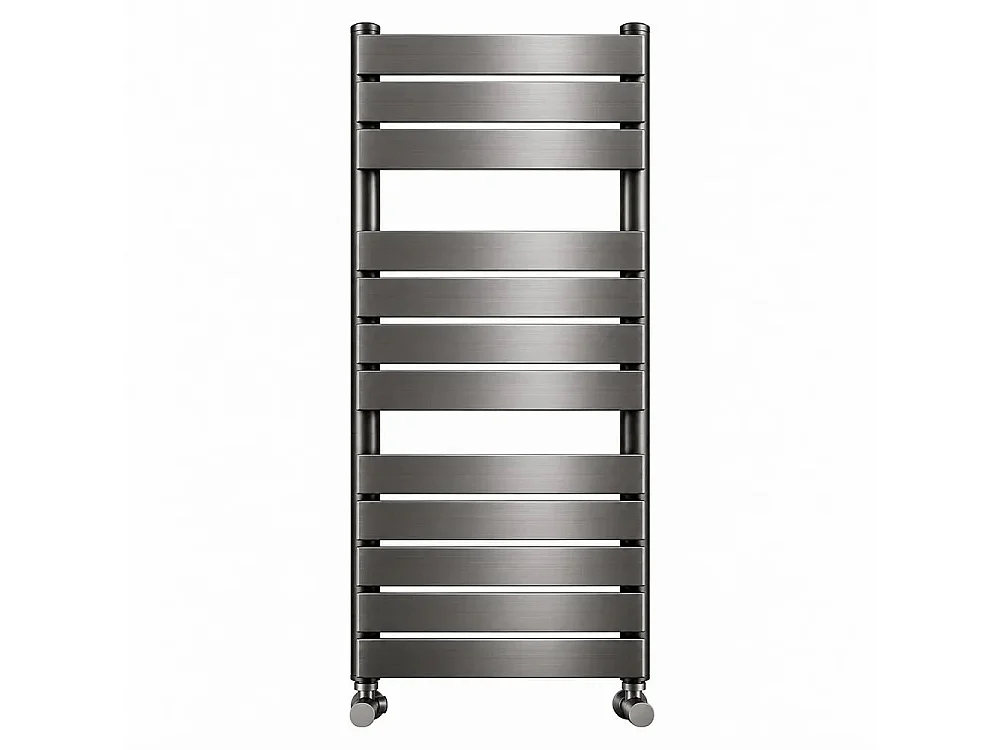 Tempo Style - Handdoekverwarmer 1200x500mm | 437W | 2216BTU 12-paneels radiator (3+4+5) Gunmetal