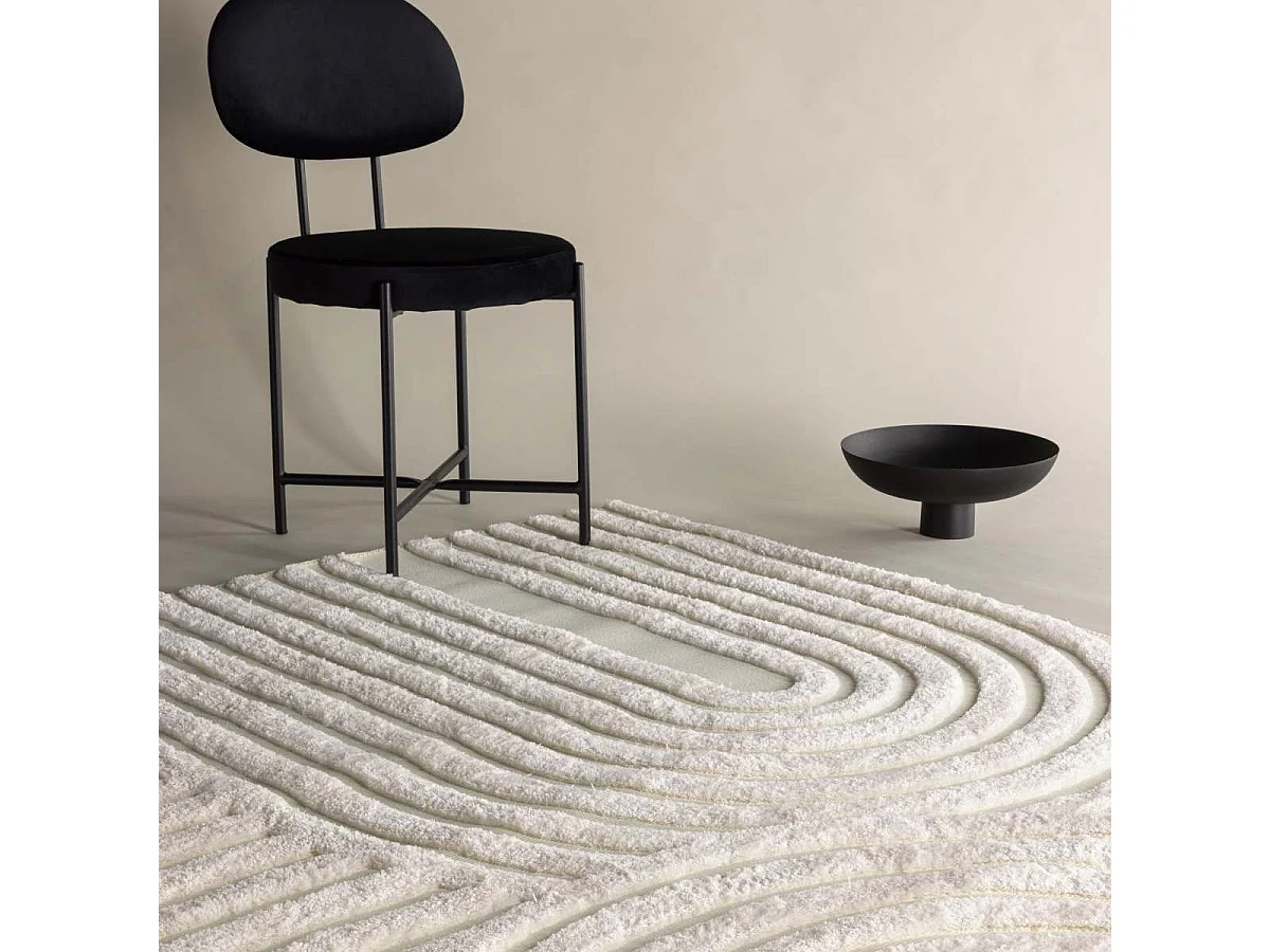 Tapis Déco "Nikita" 160x230cm Naturel