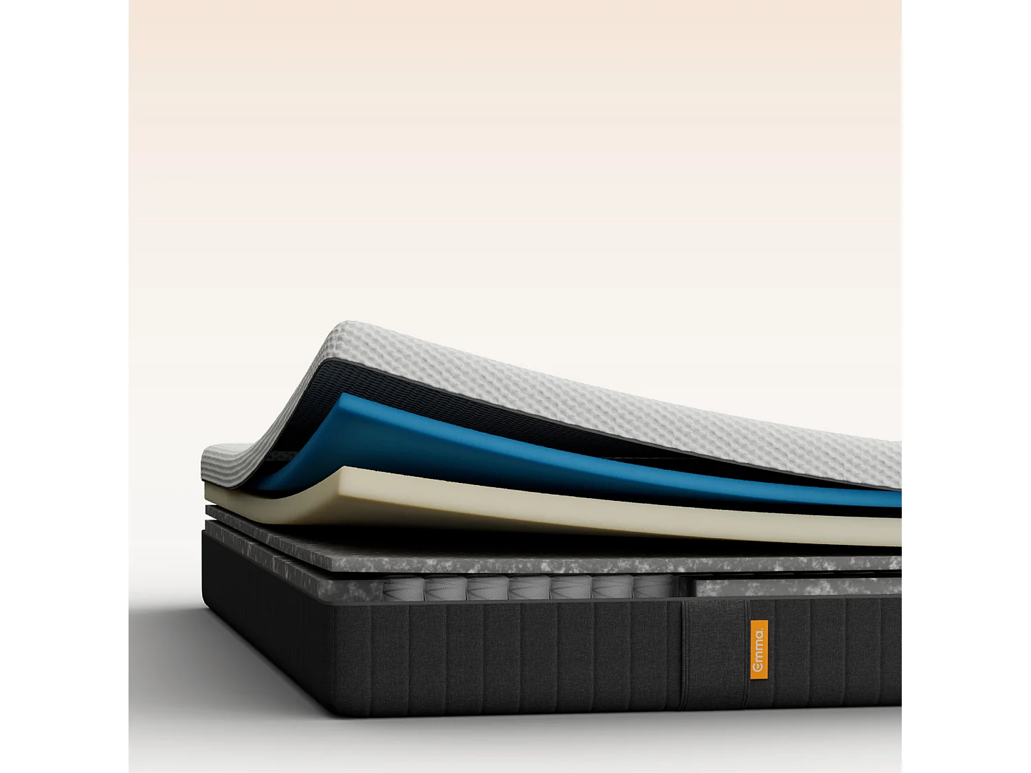Lit Emma Cocoon Lite + matelas Original + protège-matelas 160x200