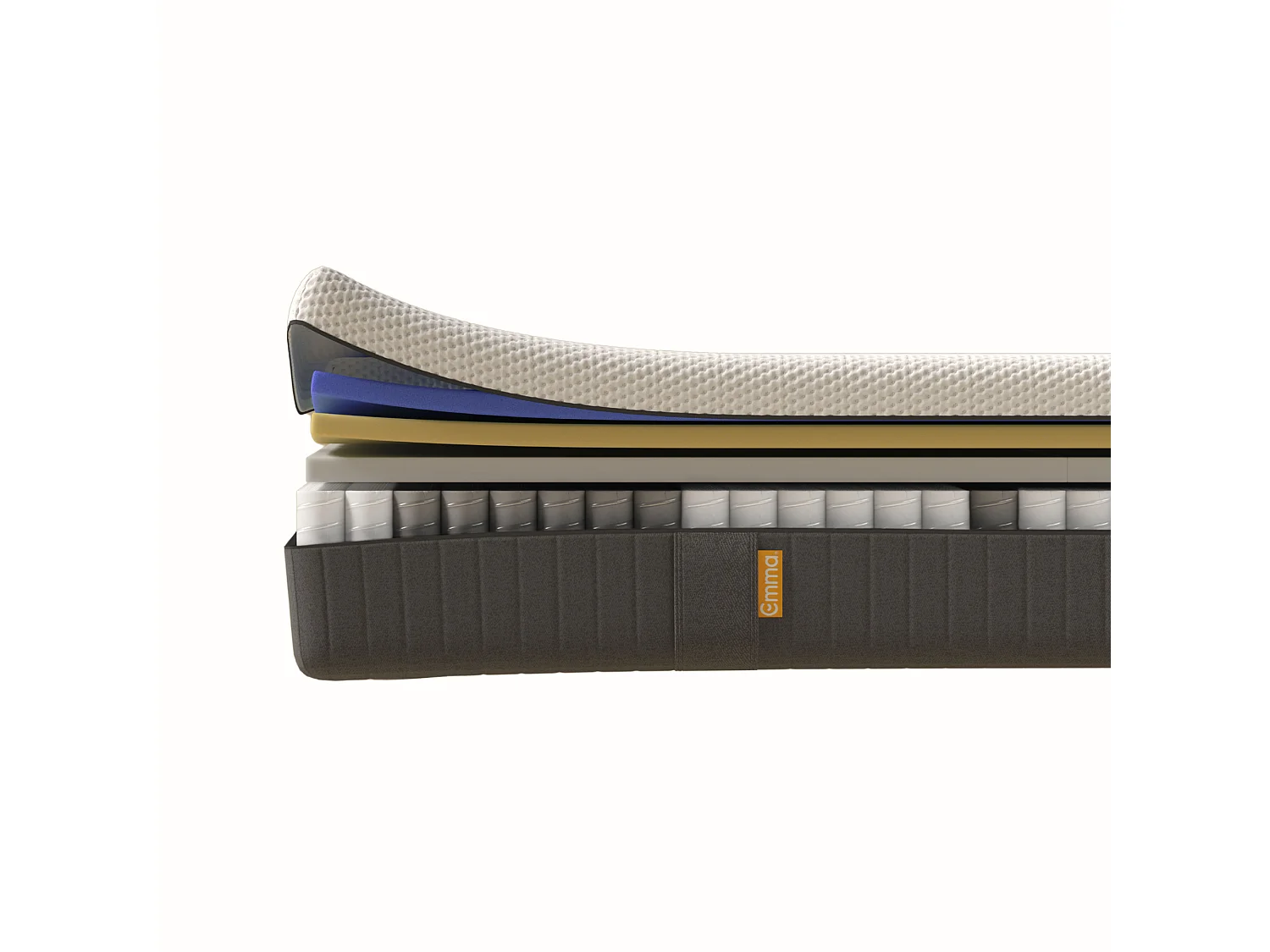 Lit Emma Cocoon Plus + matelas Original + 2 oreillers Adapt 140x190 - Édition 2025